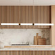 LED Pendant Light Satin Brass Opal Acrylic 154cm CTS Tri-CCT 30W 3100lm Dimmable LED Pendant Light Satin Brass Opal Acrylic 154cm CTS Tri-CCT 30W 3100lm Dimmable